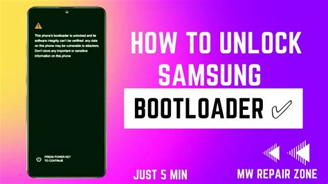 how to unblock samsung bootloader